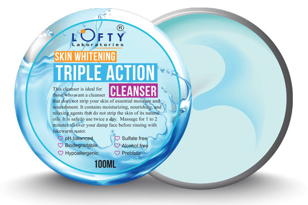 Skin Whitening Triple Action Cleanser 100ml