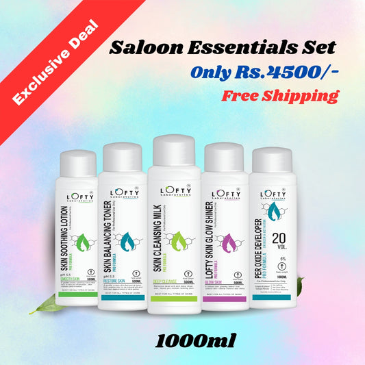 Salon Essential 1 Litre Bottles Set