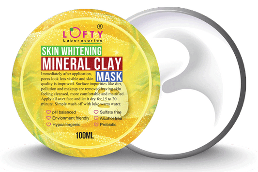 Skin Whitening Mineral Clay Mask 100ml